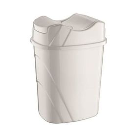 Alper Banyo TP388 Beyaz 25 lt Yutan Çöp Kovası