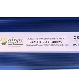Alpex 3000 Watt 24 Volt İnverter Tam Sinüs İnvertör