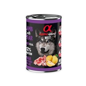 Alpha Spirit Wet Foot Armutlu Hindi Etli Yetişkin 400 gr Köpek Konservesi