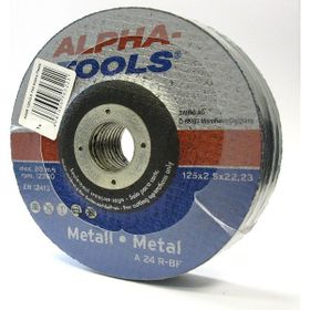 Alpha Tools 125 mm Metal Mavi 10'lu Kesici Disk
