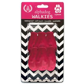 Alphadog 6 Adet S Pembe Köpek Galoşu