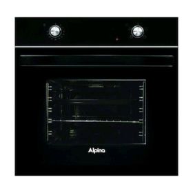 Alpina GLS640BL - MFA604MBL - F17 60 Statik Siyah 3'lü Ankastre Set
