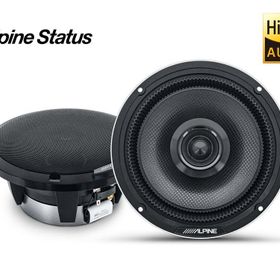 Alpine Status Çözünürlüklü 6,5 inç 16,5 cm Koaksiyel Hoparlörler