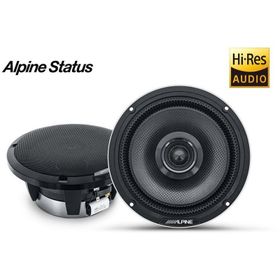 Alpine Status Çözünürlüklü 6,5 inç 16,5 cm Koaksiyel Hoparlörler