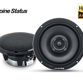 Alpine Status Çözünürlüklü 6,5 inç 16,5 cm Koaksiyel Hoparlörler