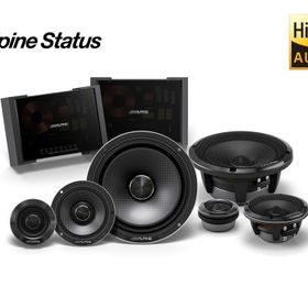 Alpine Status Hi-Res 6-1/2 inç 16,5 cm 3 Yollu Komponent Hoparlör Seti