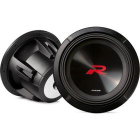 Alpine Yeni Nesil 10 inç 25 cm Çift Ses Bobinli 4 OHM R-Serisi Subwoofer