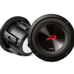 Alpine Yeni Nesil 10 inç 25 cm Çift Ses Bobinli 4 OHM R-Serisi Subwoofer