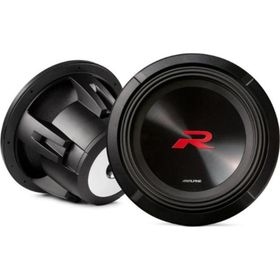 Alpine Yeni Nesil 10 inç 25 cm Çift Ses Bobinli 4 OHM R-Serisi Subwoofer