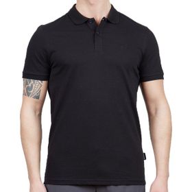 Alpinist 600303 Stratus Polo Siyah Erkek T-shirt