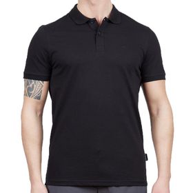 Alpinist 600303 Stratus Polo Siyah Erkek T-shirt