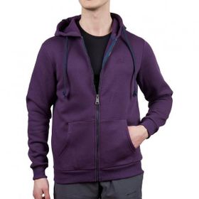 Alpinist 600501 Covert Tam Fermuarlı Mürdüm Erkek Sweatshirt
