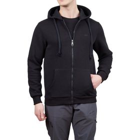 Alpinist 600501 Covert Tam Fermuarlı Siyah Erkek Sweatshirt