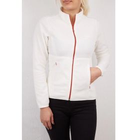Alpinist 600505 Alpha Beyaz Tam Fermuarlı Kadın Polar