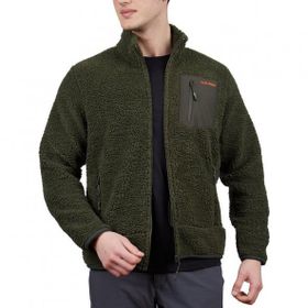 Alpinist 600506 Plus Teddy Polar Haki Erkek Mont