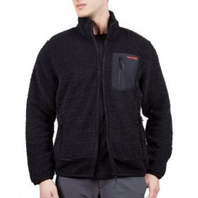 Alpinist 600506 Plus Teddy Polar Siyah Erkek Mont