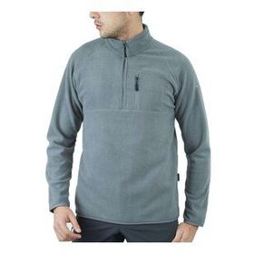 Alpinist 600508 Gamma Fermuarlı Polar Gri Erkek Sweatshirt