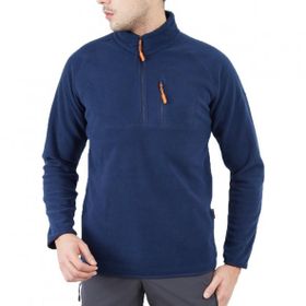 Alpinist 600508 Gamma Fermuarlı Polar İndigo Erkek Sweatshirt