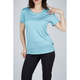 Alpinist 600800 Lumi Buz Mavisi Kadın Kısa Kollu T-Shirt