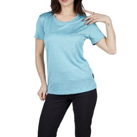 Alpinist 600800 Lumi Buz Mavisi Kadın Kısa Kollu T-Shirt
