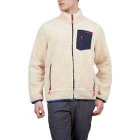 Alpinist AL600506-EKR Plus Teddy Erkek Krem Polar Ceket