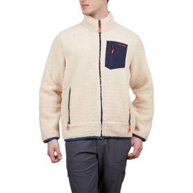 Alpinist AL600506-EKR Plus Teddy Erkek Krem Polar Ceket