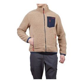 Alpinist AL600506-VZN Plus Teddy Erkek Bej Polar Ceket