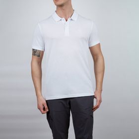 Alpinist AL600603-BYZ Roc Erkek Beyaz Polo Tişört