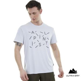Alpinist Baseline Ultra Dry Beyaz Erkek T-Shirt