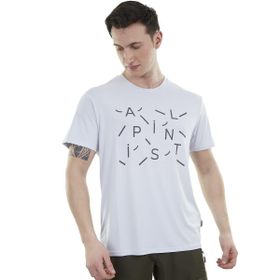 Alpinist Baseline Ultra Dry Beyaz Erkek T-Shirt