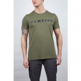 Alpinist Buteo Haki Erkek T-shirt