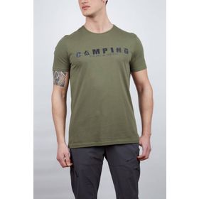 Alpinist Buteo Haki Erkek T-shirt