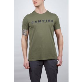 Alpinist Buteo Haki Erkek T-shirt
