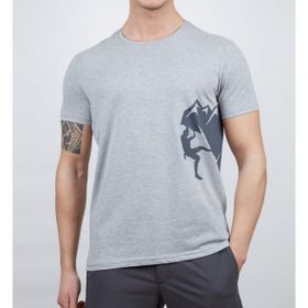 Alpinist Camp Gri Melanj Erkek T-shirt