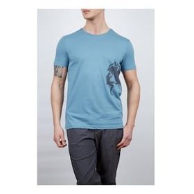 Alpinist Camp Mavi Erkek T-shirt