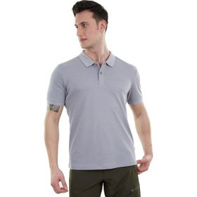 Alpinist Edge Gri Polo Erkek T-shirt