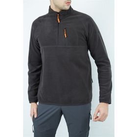 Alpinist Gamma Antrasit Yarım Fermuarlı Erkek Polar