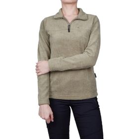 Alpinist High Hill Haki Kadın Polar Sweatshirt