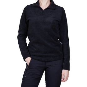 Alpinist High Hill Siyah Kadın Polar Sweatshirt