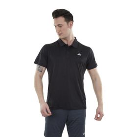 Alpinist Horizons Siyah Ultra Dry Erkek Polo T-Shirt