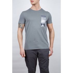 Alpinist Lex Koyu Gri Erkek T-shirt