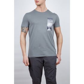 Alpinist Lex Koyu Gri Erkek T-shirt