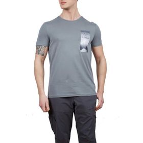 Alpinist Lex Koyu Gri Erkek T-shirt