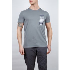 Alpinist Lex Koyu Gri Erkek T-shirt