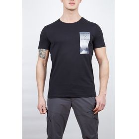 Alpinist Lex Koyu Gri Erkek T-shirt