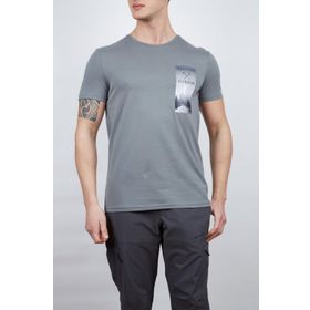 Alpinist Lex Koyu Gri Erkek T-shirt