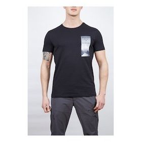 Alpinist Lex Siyah Erkek T-shirt