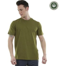 Alpinist Lucid Haki Erkek T-shirt