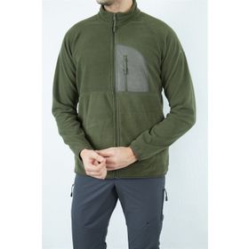 Alpinist Motus Haki Tam Fermuarlı Polar
