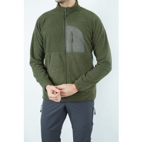 Alpinist Motus Haki Tam Fermuarlı Polar